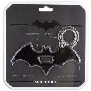 Porte-clés logo Batman, outil multifonction pour projets de bricolage - Product Image 1