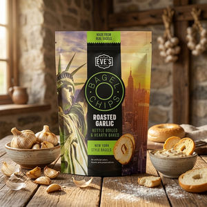 Bolsa con cierre hermético, impresa a medida, con acabado mate, de calidad alimentaria, para envasar frutos secos, galletas y bocadillos. - Product Image 1