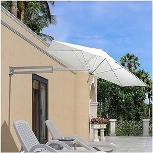 Sombrillas para Patio y Jardín, Parasoles Portátiles, Sombrillas de Aluminio para Patio con Montaje en Pared - Product Image 2