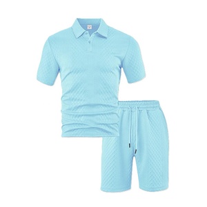 Nuevo Conjunto de Verano 2026: Camiseta 100% Algodón de Secado Rápido y Pantalones Cortos Casuales con Estampado 3D para Hombre, Venta al por Mayor - Product Image 1