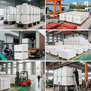 Réservoir d'eau en fibre de verre durable pour usage industriel et domestique, grande capacité et résistance longue durée - Product Image 3