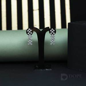 ชุดสร้อยคอเพชรสร้างในห้องปฏิบัติการสุดหรู ทันสมัย สำหรับทั้งชายและหญิง  ตัวเรือนทองคำแท้ 14KT ชุบทอง เหมาะสำหรับงานปาร์ตี้และเป็นของขวัญวันครบรอบ - Product Image 2