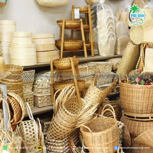 HOT SELLING Export From Vietnam Handcrafted Bamboo <b>Baskets</b>: A Perfect Blend of Tradition, Sustainability, and Functionality - Product Image 5