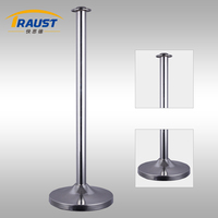 Traust classique tapis rouge corde dorée poteau poste barrière Stanchion VIP église théâtre barrière de contrôle des foules