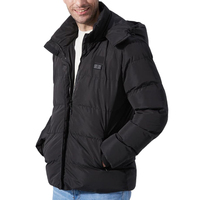 Blouson d'hiver chauffant à piles Usb pour homme, gilet de Style à la mode, avec Logo personnalisable, pour l'hiver,