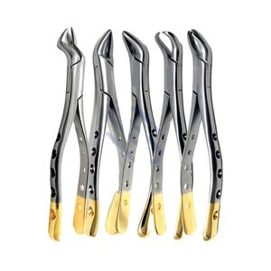 Juego de pinzas de extracción Dental, instrumentos de acero inoxidable, 5 dientes, CE - Product Image 1