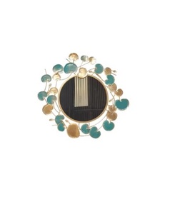 กระจกติดผนังทองเหลืองลายดอกไม้ทันสมัยออกแบบได้ตามต้องการเป็นมิตรกับสิ่งแวดล้อมงานตกแต่งงานแต่งงานที่ทนทาน - Product Image 4