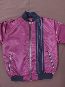 Wholesale Custom Woven Satin Baseball Bomber <b>Jackets</b> with Embroidery Bonded Processing Eco-Friendly & Waterproof - Product Image 3