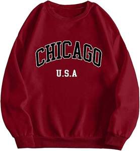 เสื้อฮู้ดดี้ปักลายคุณภาพสูงสำหรับผู้หญิง ทรงโอเวอร์ไซส์ ผ้าฟลีซ แขนยาว รุ่นปี 2024 - Product Image 1