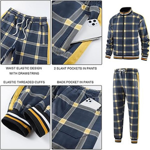 Survêtements de sport en molleton technique pour hommes, ensemble deux pièces, jogging pour hommes, téléchargé par Dress Sports - Product Image 6