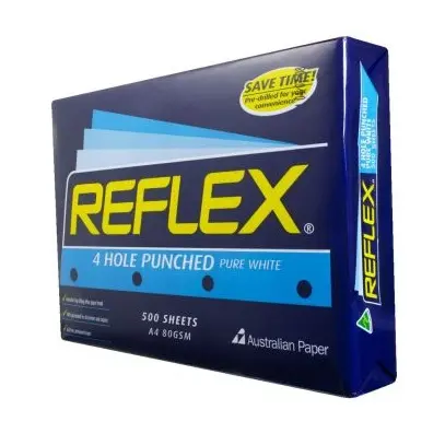 Top quality Reflex Ultra White A4 Copy Paper 80gsm Box 5 Reams Buy Quality A4 copy paper Available