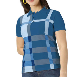 บริการ OEM เสื้อโปโลผู้หญิงสไตล์ใหม่ เสื้อโปโลผู้หญิงคุณภาพสูง มีสินค้าในสต็อก เสื้อโปโลผู้หญิง - Product Image 1