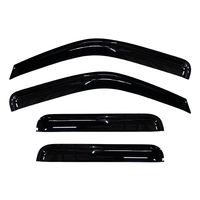 Visera para Ventana de Coche GCS Brand Mazda BT-50 2006-2011, 4 Piezas, Protección Solar y Contra la Lluvia, Material Acrílico, Cinta Adhesiva Doble