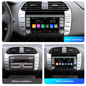 Mekede Xe Navigation Màn Hình Âm Thanh Coche pantalla Carro 360 Âm Thanh Stereo Car-Play Đa Phương Tiện Cho Fiat Bravo 2007-2014 - Product Image 6