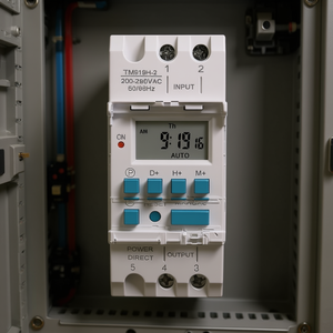 Interruptor de Retardo de Tiempo Digital SINOTIMER TM919H-5V 16A de 4 Pines para Riel DIN - Product Image 3