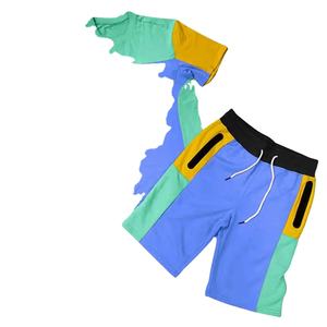 Conjuntos Cortos para Hombre, Ropa Casual de Verano, Conjunto de 2 Piezas, Trajes Deportivos para Hombre, Camisas y Pantalones Cortos, Conjuntos Masculinos para Gimnasio 2026 - Product Image 1