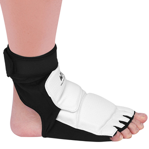 Wholesale Unisex Leather Karate Kick Boxing Leg Protector Instep Equipment for Martial Arts Clothing for <b>Men</b> and Women - Product Image 5