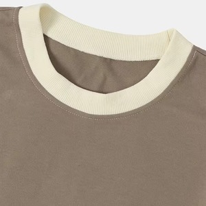 Customized Men's Long Sleeve Sweatshirt Solid Casual <b>Hip</b> Hop Streetwear Crewneck Cotton Fleece Pullover Embroidery <b>for</b> Winter - Product Image 3