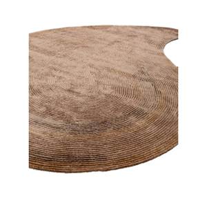 Tapis en viscose tufté à la main de style bohème Cera Gold, motif puzzle rectangulaire pour la maison, la chambre, le couloir ou le salon - TPV-1373 - Product Image 2