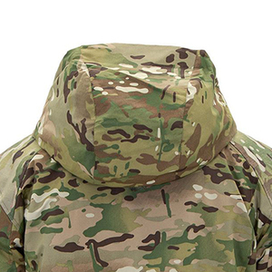 Veste tactique imperméable pour homme, camouflage, softshell, polaire, à capuche, pour la randonnée, manteau d'hiver, parka thermique - Product Image 4