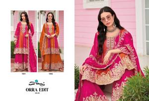 Salwar Kameez Festivo Pakistaní para Mujer, Largo hasta la Rodilla, Corte Regular, Colección Verano/Invierno, Secado Rápido, Calidad de Exportación - Product Image 5