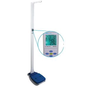 Balance connectée LCD pour la santé et le fitness, capacité 180kg/300kg, construction en verre et plastique, support OEM - Product Image 1