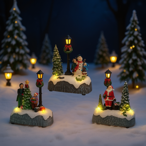 ไฟประดับตัวการ์ตูนคริสต์มาสคาเอมิงค์แบบคละรุ่น 487862-10x5.5x12ซม. พร้อมไฟส่องสว่าง - Product Image 3