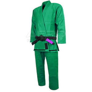 Uniforme de BJJ de Algodón 100% de AERO FIGHT GEAR, Servicio OEM, Ligero, de Secado Rápido, Color Personalizado, Transpirable, con Posición para Logotipo Frontal - Product Image 4