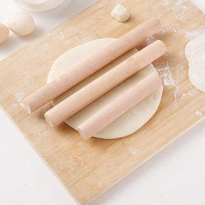 Rouleau à pâtisserie en bois de tailles personnalisées pour la cuisson de rouleaux à pâte en bois lisses d'excellente qualité - Product Image 2