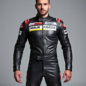 Traje de cuero de motocicleta Premium Tamaño personalizado Fit | Malik Raza Racing Wholesale - Product Image 2
