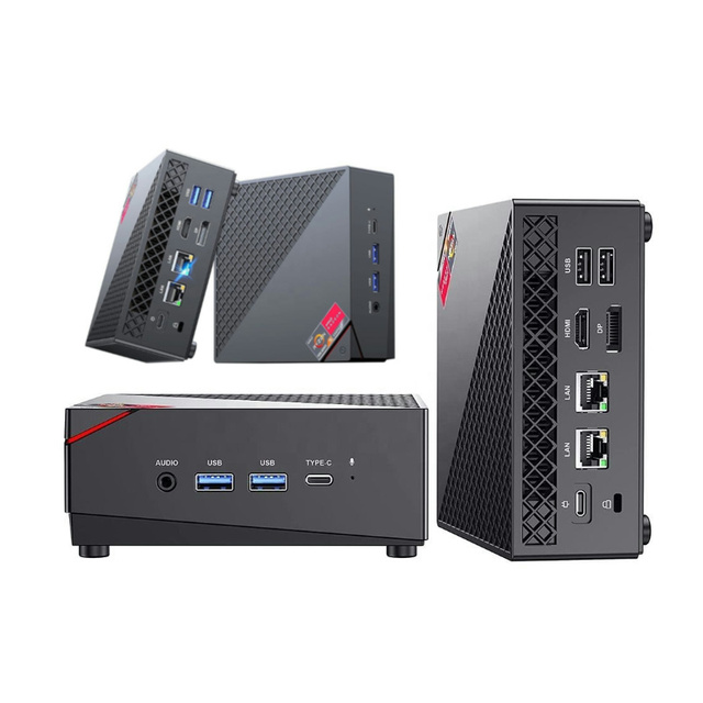 Amd Gaming Computer Ry-zen 7 5700u Mini Pc Gamer 2* Ddr4 Nvme Tpm2.0 3x4k Hd Display Desktop Wifi6