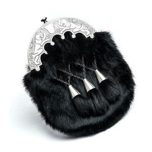 Dernier modèle de vêtements de jour Sporrans moins cher Sporrans en fourrure de qualité supérieure personnalisés - Product Image 3