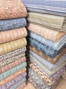 Tela de algodón con tacto de lino teñido en hilo estampado Dobby para camisas Premium Calidad de exportación internacional - Product Image 5