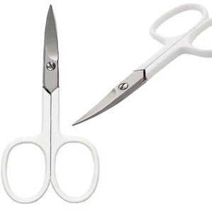 Tijeras de Uñas Profesionales de Calidad Premium, Hoja Curva, Orificio Cuadrado, Acero Inoxidable, Punta Afilada, Herramienta de Cuidado, Duraderas y Ligeras - Product Image 3