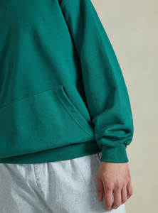 Sweat à capuche personnalisé pour hommes, coupe large, 100% coton mélangé, imprimé et brodé, lavé à l'acide, commande minimum 2 pièces - Product Image 6