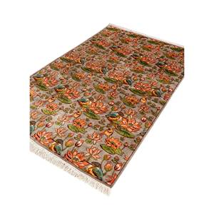 Gulmarg <b>Green</b> Hand Knotted <b>Silk</b> Rugs Printed Pattern-SKPS-207 - Product Image 2