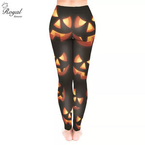 Leggings de yoga avec logo personnalisé imprimé pour femmes, pantalons de yoga taille haute sans couture, fitness, course à pied, pantalons de sport, leggins pour filles - Product Image 3