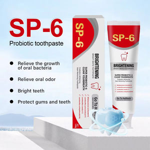 ยาสีฟันไวท์เทนนิ่ง SP-6 สำหรับผู้สูบบุหรี่ ผู้ดื่มกาแฟ โปรไบโอติก ขจัดคราบ กลิ่นปาก ฟันเหลือง ดูแลสุขภาพช่องปาก 120 กรัม - Product Image 6
