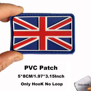 Écussons tactiques imperméables en PVC et caoutchouc à coudre, avec drapeaux de Russie, Pologne, Allemagne, Italie, Espagne, France, pour sacs à dos, chapeaux et vêtements - Product Image 3