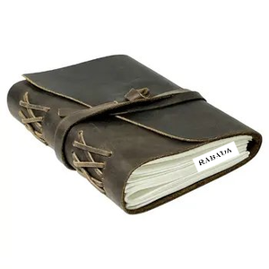 Leather Journal to Write in - Genuine Leather Notebook Diary for Men Women - Handmade Leather Notebook Journal - Gift for Women - Product Image 4