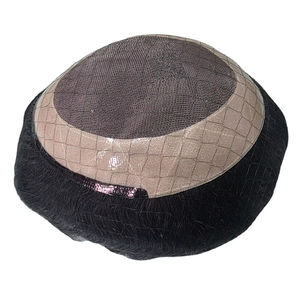 Perruque indienne vague d'eau de haute qualité de Taz Hair pour hommes système de toupet doux Mono Base fabriqué au Bangladesh - Product Image 4