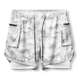 Short en coton et Polyester pour hommes, taille élastique avec Sublimation, vêtements de plage, vente en gros, élégant, - Product Image 1
