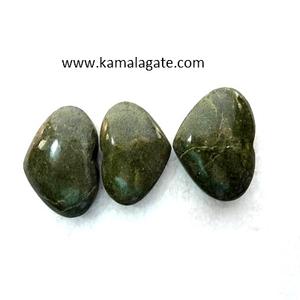 Orange Sénolite Pub Coeur Cristal Naturel Pierre Précieuse Pierre Semi-Précieuse Artisanat pour Guérir les Coeurs Puffy en Vente - Product Image 5