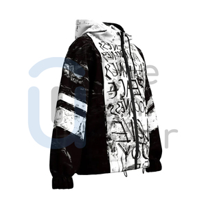 Chaqueta Deportiva Impermeable de Moda Urbana con Estampado Personalizado, Unisex, Ligera, Ecológica, de Secado Rápido y Transpirable - Product Image 5