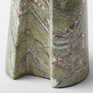 Mesa auxiliar de piedra y mármol de lujo moderna para interiores elegantes Mesas auxiliares de piedra y mármol de primera calidad para decoración de sala de estar - Product Image 2