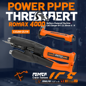 ROMAX 4000 Basic <b>Set</b> Battery-Powered <b>Crimping</b> Machine with CAS Charger SV 15 22 28mm 4Ah - Product Image 3