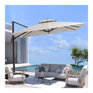 ของตกแต่งทรงสี่เหลี่ยมโปรไฟล์ร่มอลูมิเนียม6000ที่มีความแข็งแรงสูงสำหรับตัดเฉดกลางแจ้ง - Product Image 1