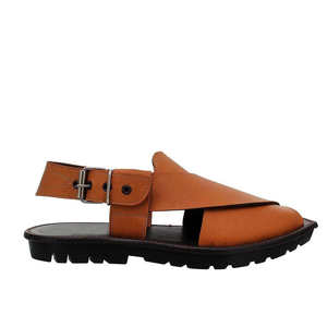 Peshawari Chappal de cuero Premium para hombre, sandalia tradicional hecha a mano con suela cómoda y personalizada para exteriores - Product Image 4