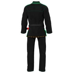 Trajes BJJ con logotipo bordado personalizado para entrenamiento de artes marciales transpirable de alta calidad hecho en Pakistán - Product Image 3