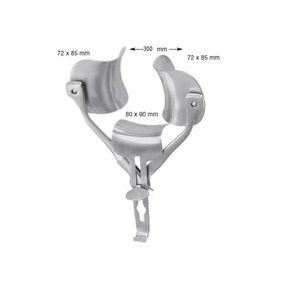 100% alta calidad de acero inoxidable alemán al por mayor Ricard Retractor Abdominal aceptar OEM - Product Image 4